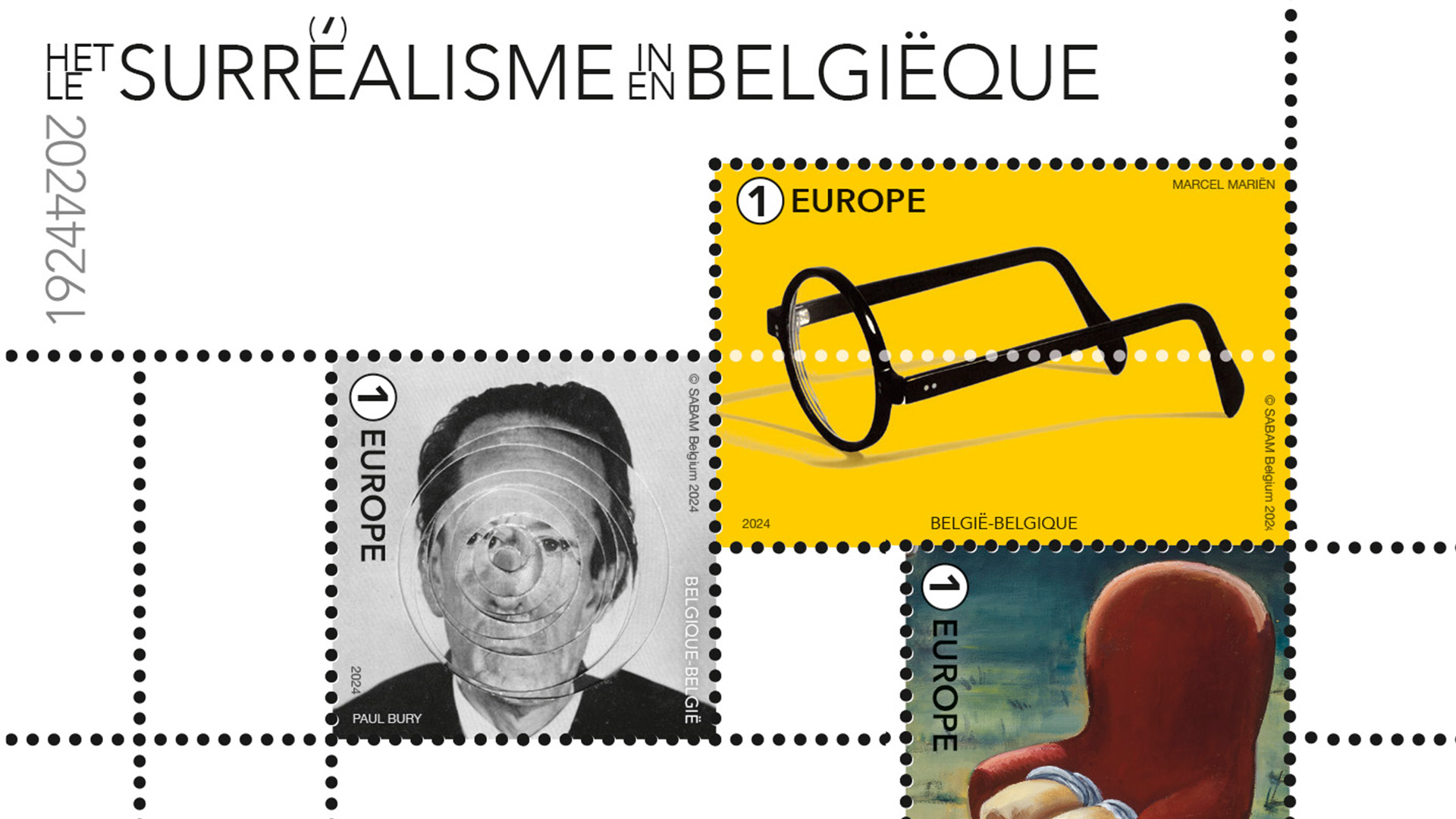  100 jaar surrealisme in Belgiëque