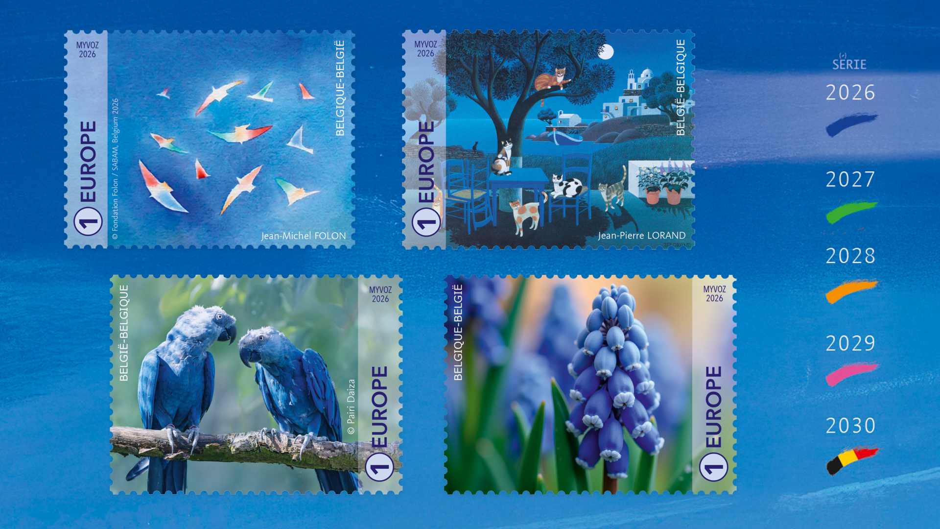  Le langage des couleurs - Le bleu du ciel à l'océan